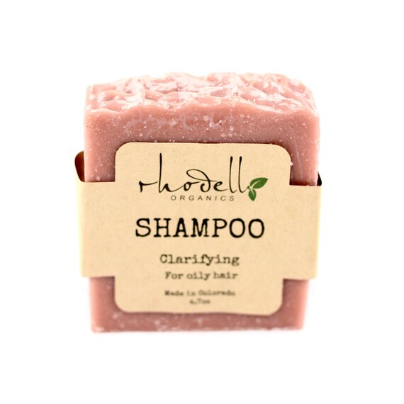 Shampoo Bar Clarifying Natural Shampoo Bar For Oily Hair Etsy