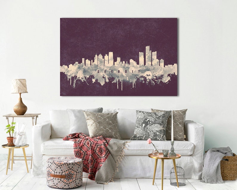 Vintage Detroit Wall Art