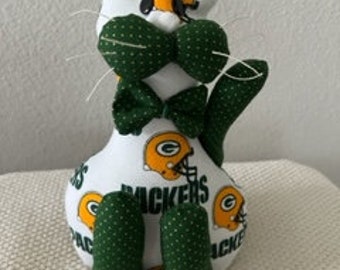 Green Bay Packers Football Cat