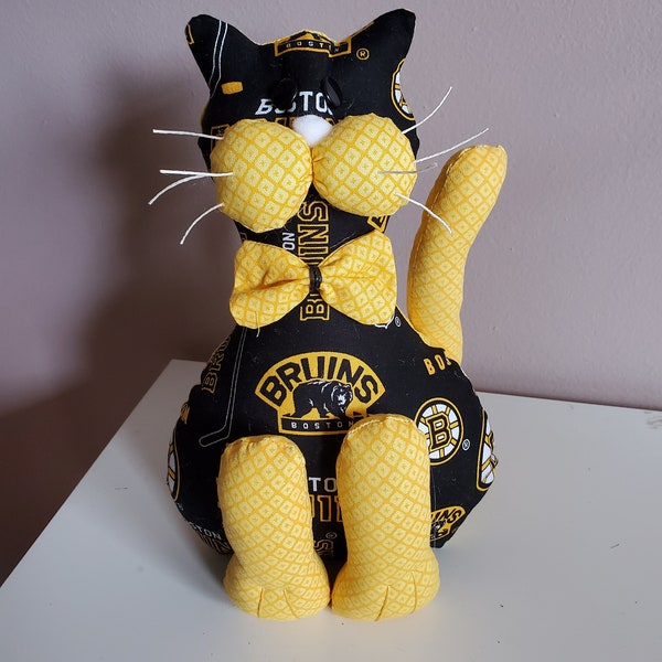 Boston Bruins Hockey Cat