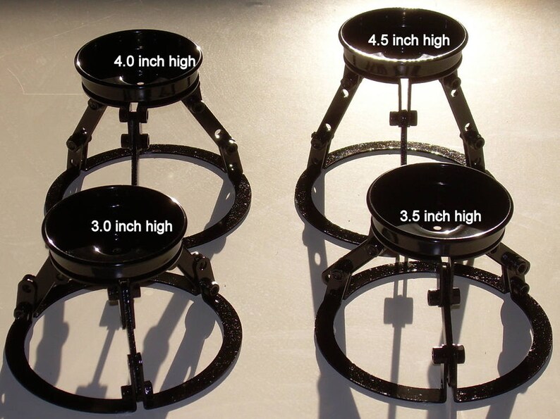 A Pair 2 of Height Adjustable All Steel Bed Risers Etsy