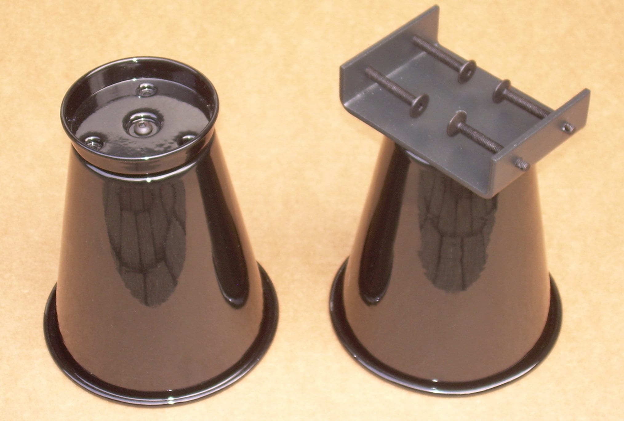 A Pair2 of Steel Bed Risers Etsy UK