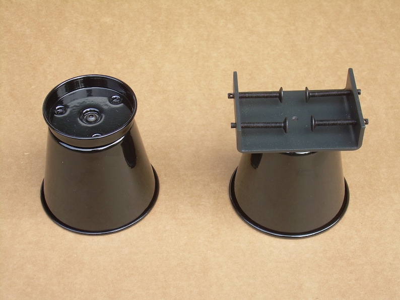 A Pair2 of Steel Bed Risers Etsy