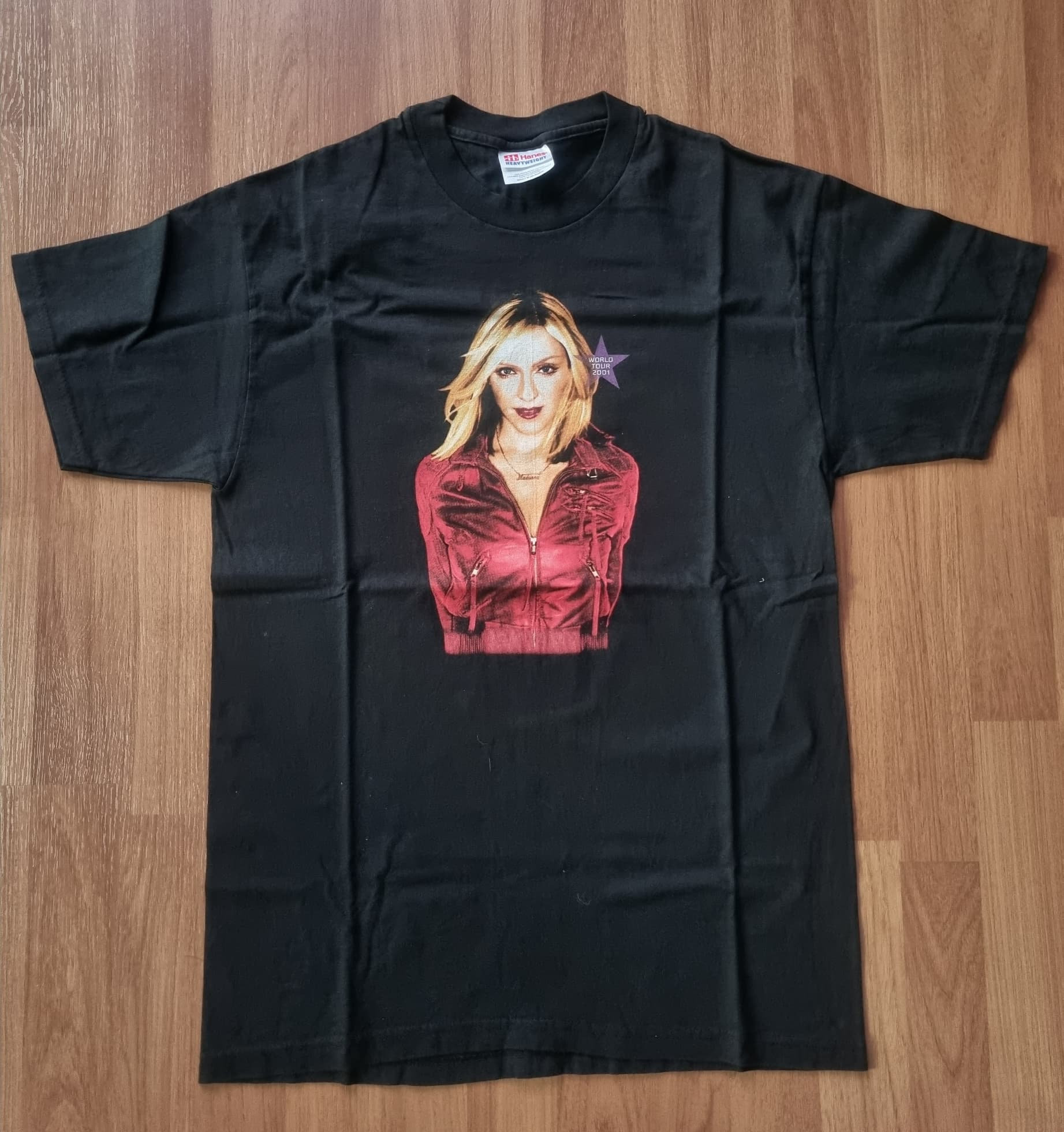 ヴィンテージ】マドンナ2001ワールド•ツアーTシャツ