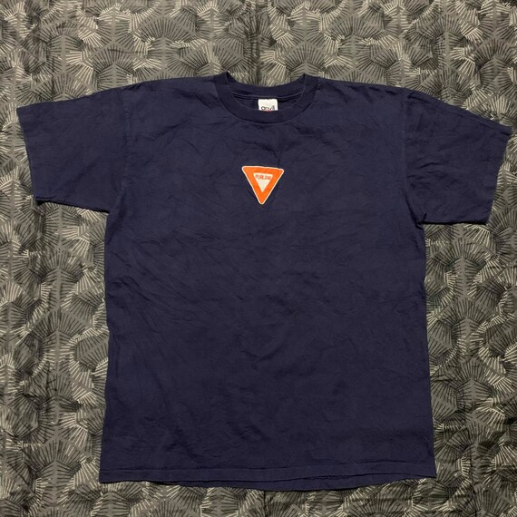 Pearl Jam orange triangle shirt. 2000s