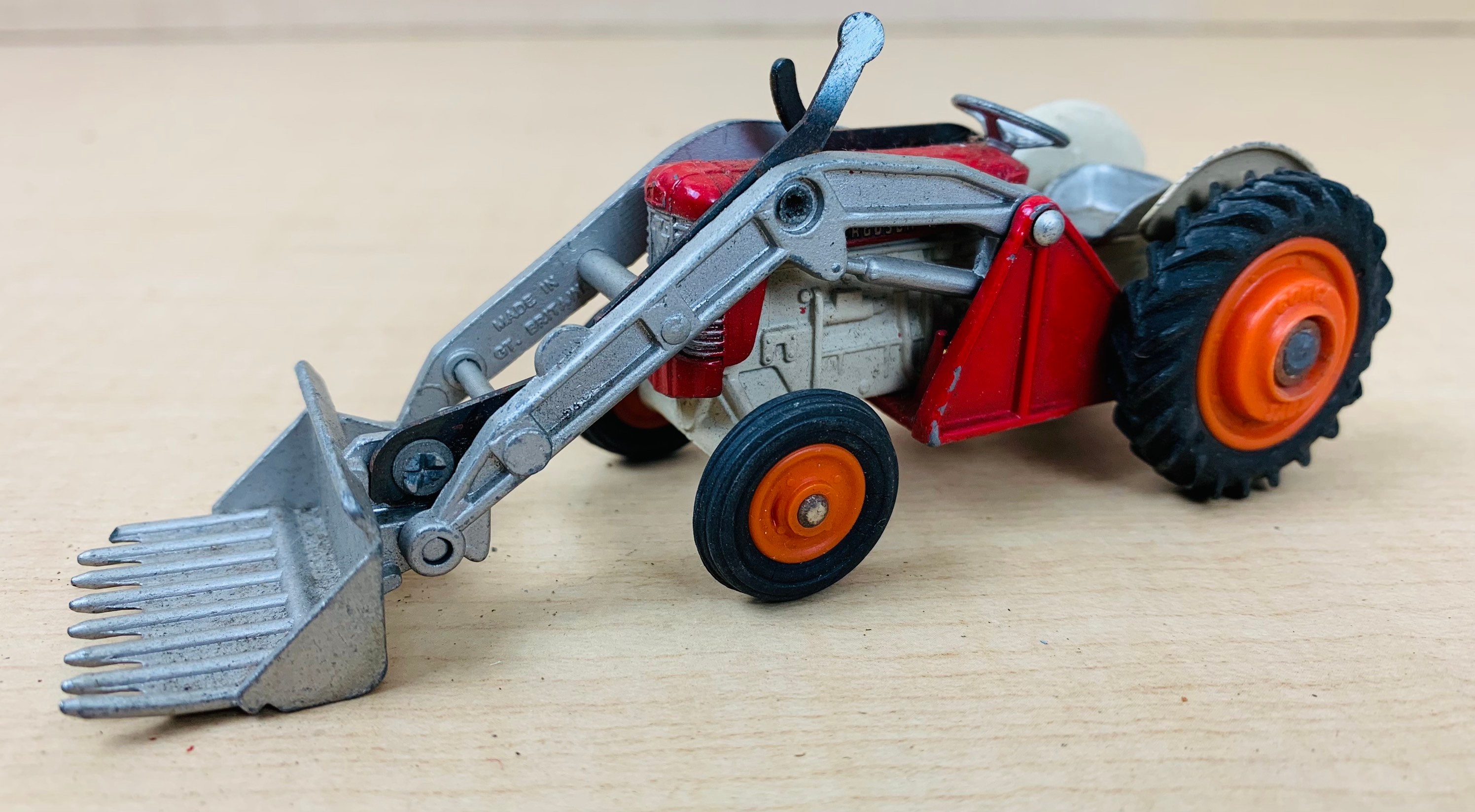 Vintage Toys 1/43 Massey Ferguson 65 Tractor Diecast Etsy