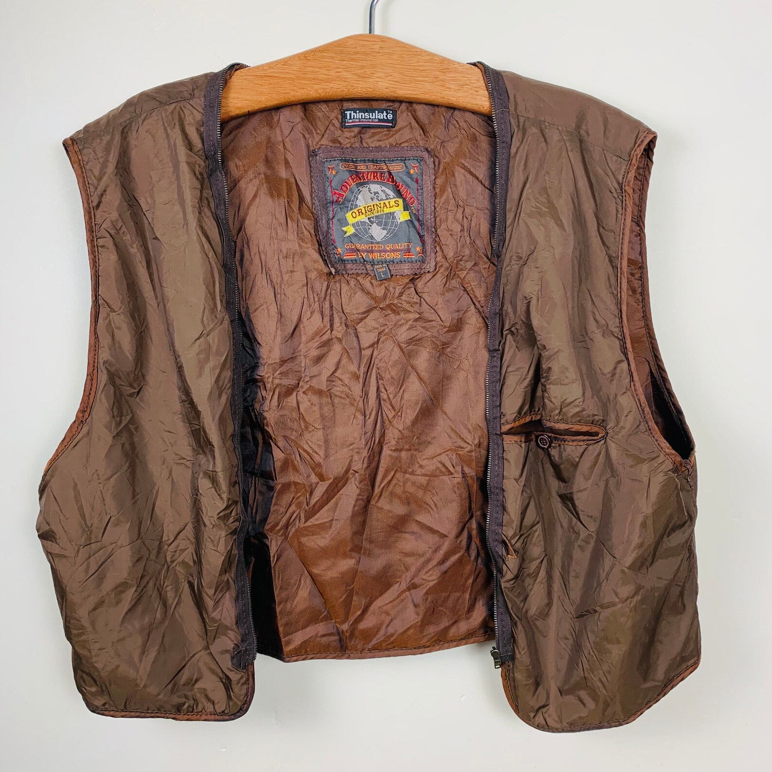 Adventure Bound Originals Vintage Leather Wilsons Bomber Etsy