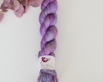 MAGNIFICENT LACE - Aurora - hand dyed yarn, luxurious blend of cashmere and mulberry silk, lace weight