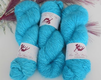 STARDUST - Tropique - hand dyed, luxurious silk-kidmohair yarn, for knitting and crochet