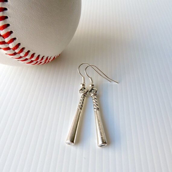 Baseball Bat Earrings Baseball Bat Earrings
