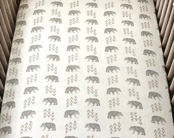 polar bear crib bedding
