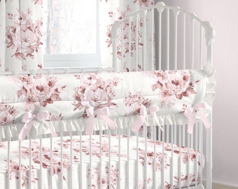 carousel mini crib bedding