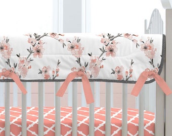 cherry blossom crib bedding