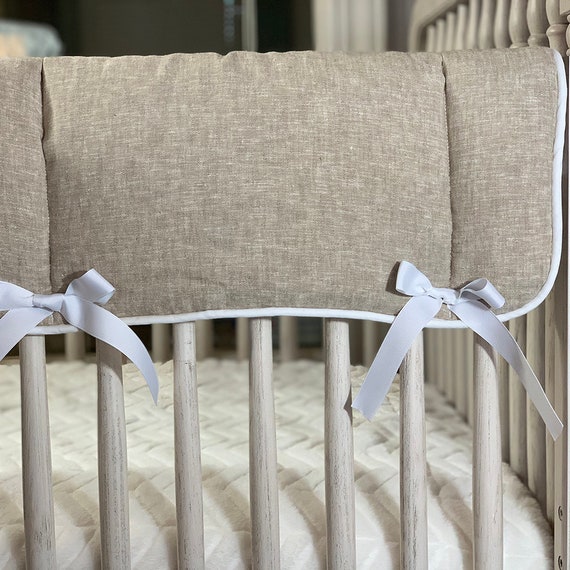 flax linen baby bedding