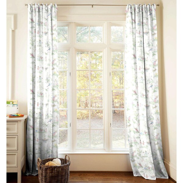 Toile Curtains Etsy