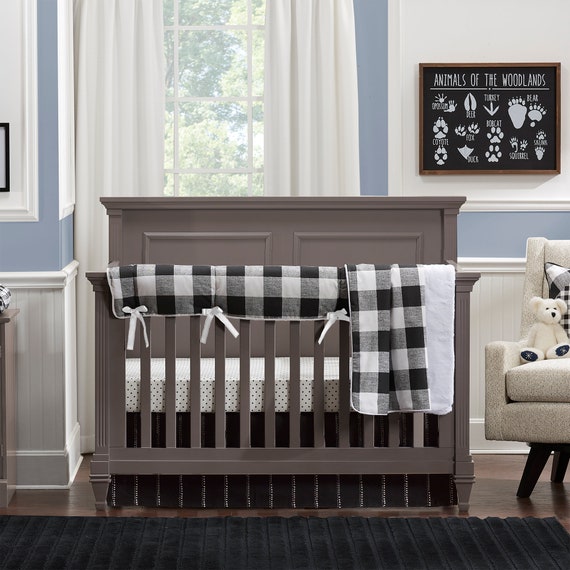 bumperless crib bedding