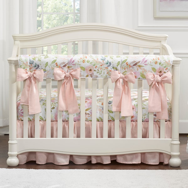 Oversized Crib Bows | Bassinet Bows | Curtain Bows | Pre-Tied | Lightly Stuffed