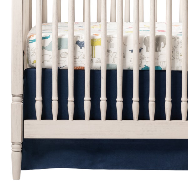 Navy Crib Bedding Etsy