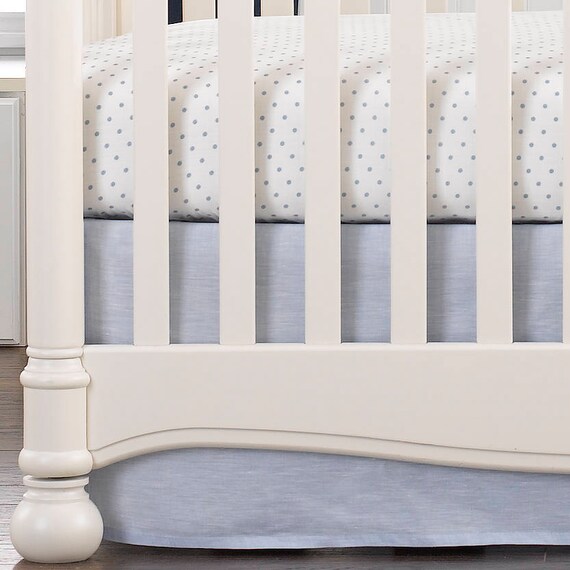 baby blue crib