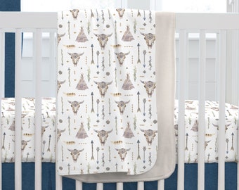 carousel mini crib bedding