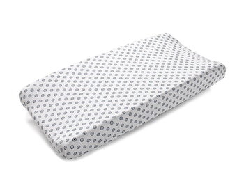 Navy Chelsea Contoured Changing Pad Cover