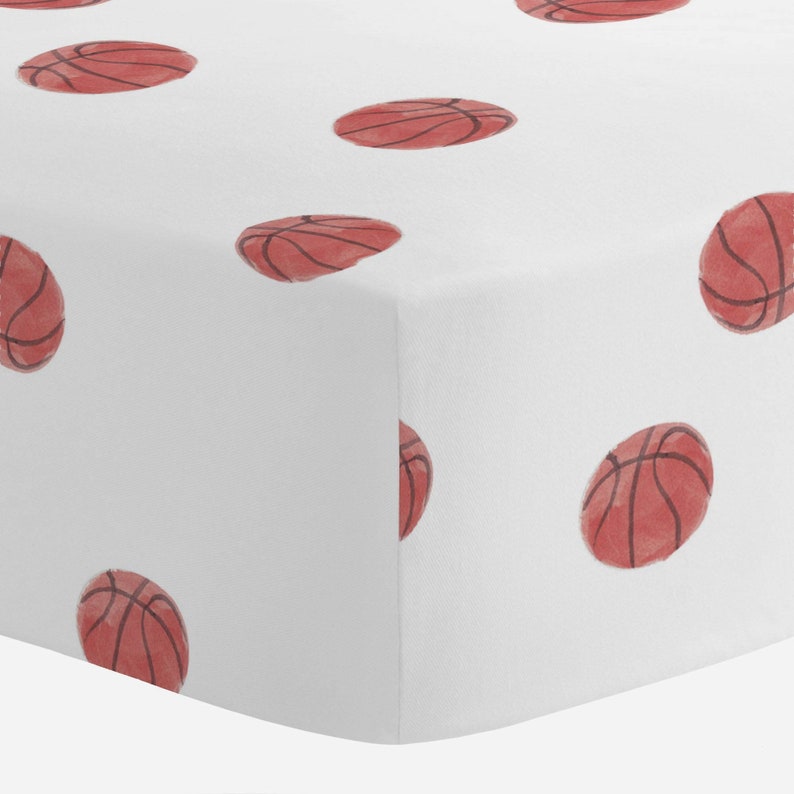 basketball crib sheets