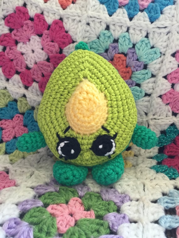 Shopkins Crochet Pattern Dippy Avocado