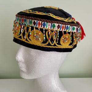 Fez Hat, Turkish Fez Hat, Ottoman Costume Hat, Tarboosh, Moroccan Cap, Event Hat, Vintage Style Headwear, Themed Party Hat, Fancy Dress Hat