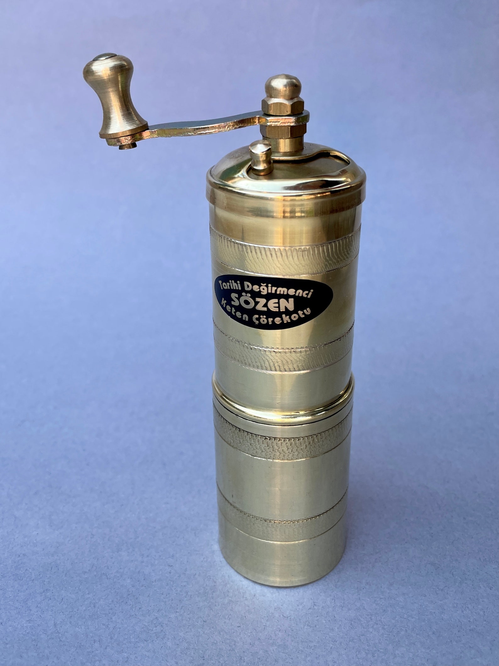 Black Cumin Flax Seed Sesame Seed Grinder Handmade Brass Etsy