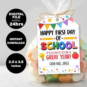 Personalisierter Schulanfang Anhänger (Digitaler Download)