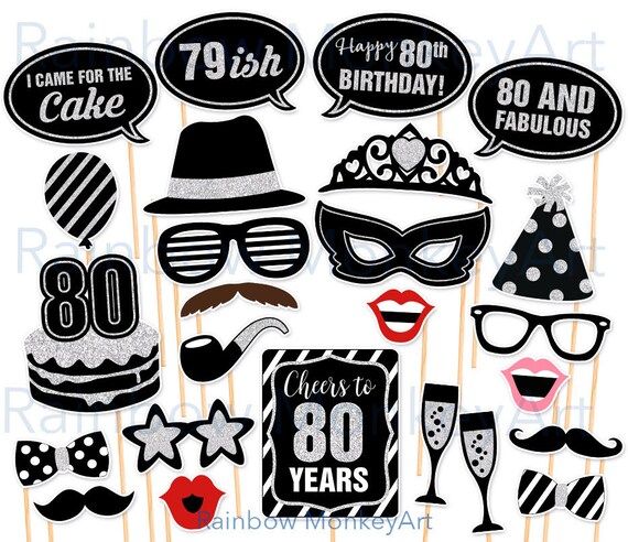 Printable party props deals