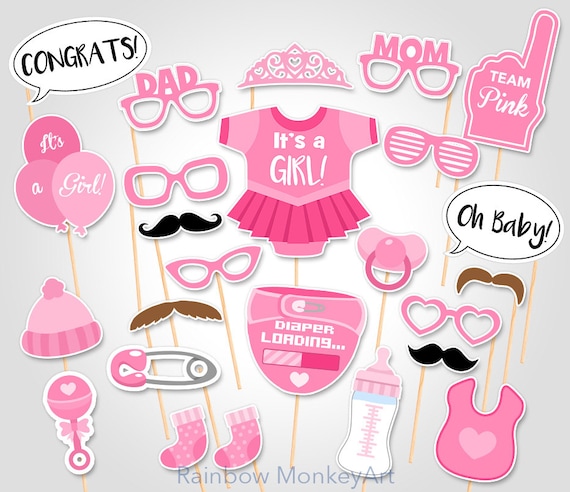 Baby shower props hotsell shop near me