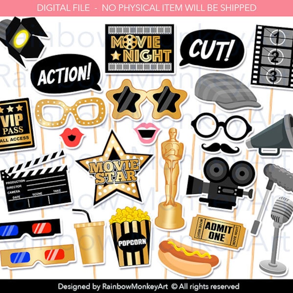 Hollywood Party - Etsy