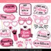 Printable Cat Bridal Shower Photo Booth Props Cat Hen Party Photobooth ...
