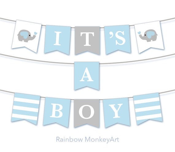 'It's A Boy' Flag 'It's A Boy' Flag
