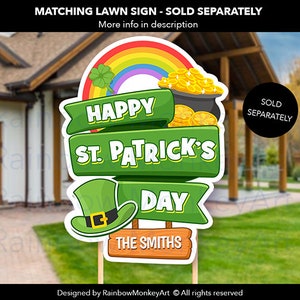 St Patrick's Day Party Celebration Printable Photobooth Props St Patrick's Day Party Photo Booth Props Irish Party Photo Booth Props zdjęcie 2