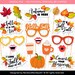 Printable Fall Photo Booth Props - Fall Wedding Photobooth Props - Fall ...