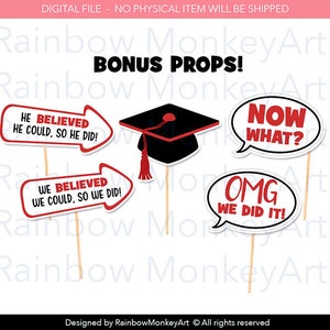 Printable RN Nurse 2023 Graduation Photo Booth Props RN Photobooth ...