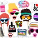 Printable 70s Photo Booth Props 70's Style Photobooth Props 70s ...