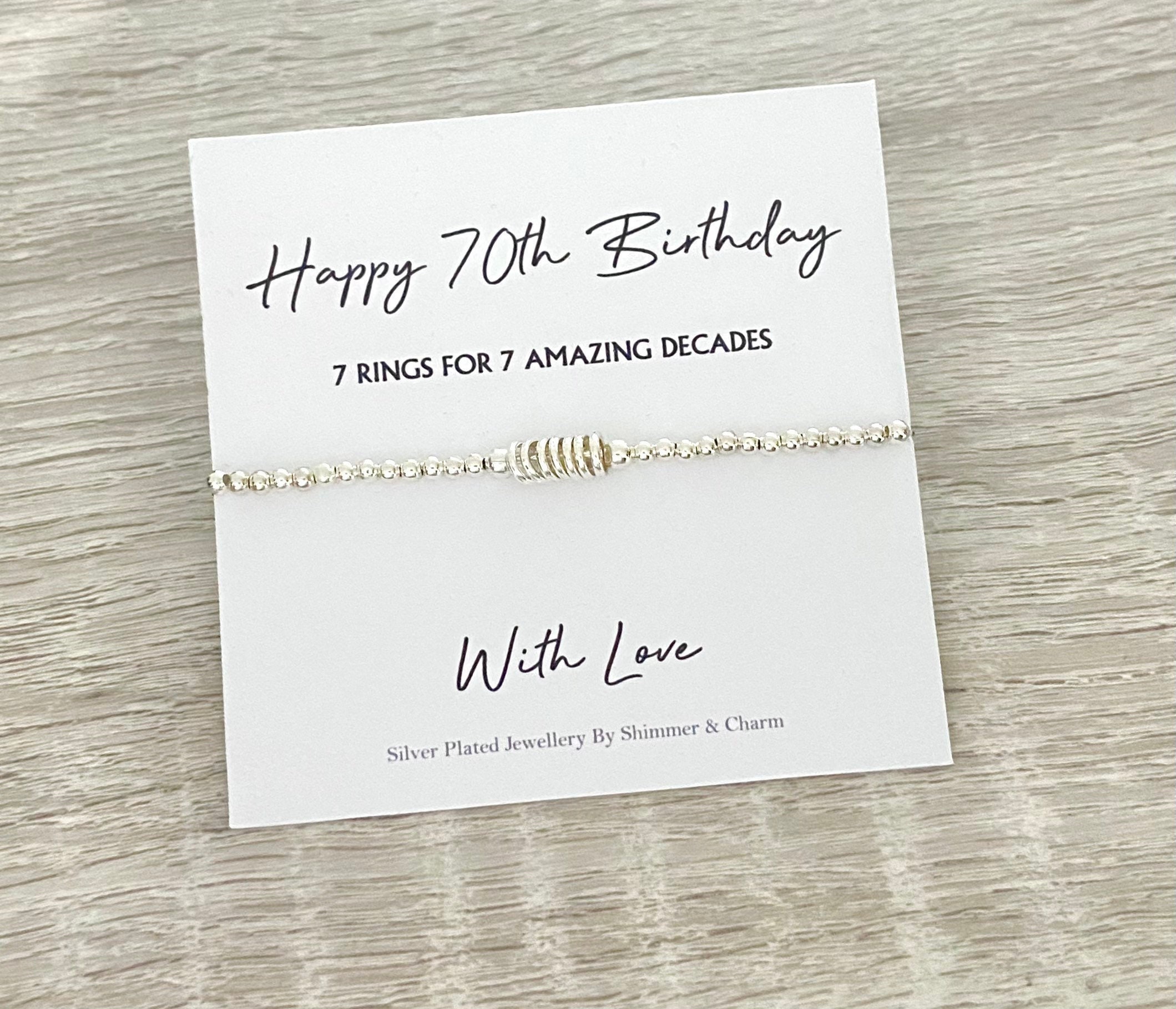 70th ladies sales birthday ideas