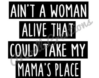 Download Aint A Woman Alive Etsy