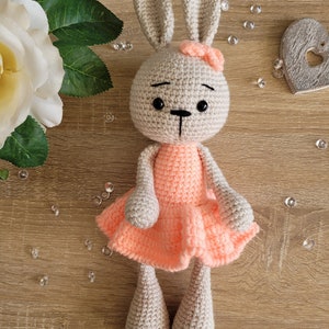 Crochet Bunny ,Crochet Toy,Bunny Soft Toy,Bunny Lovers,Amigurumi Toys, Baby Girl Gift, Baby Boy Gift,Handmade Toy