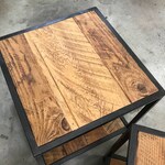 Industrial End Table Side Table Steel Table Coffee Table Etsy