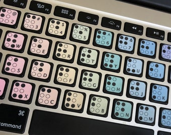 keyboard stickers etsy