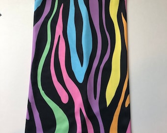Retro Zebra Neck Sleeve