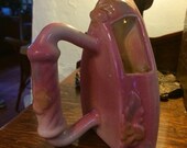 Vintage Planter - Mid Century Hull Sunglow Ceramic Sad Iron Planter