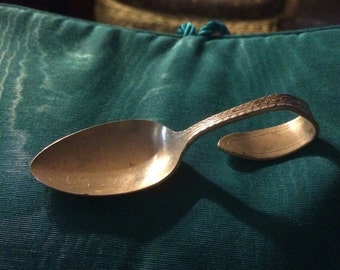 Bent Handled Sterling Baby Spoon