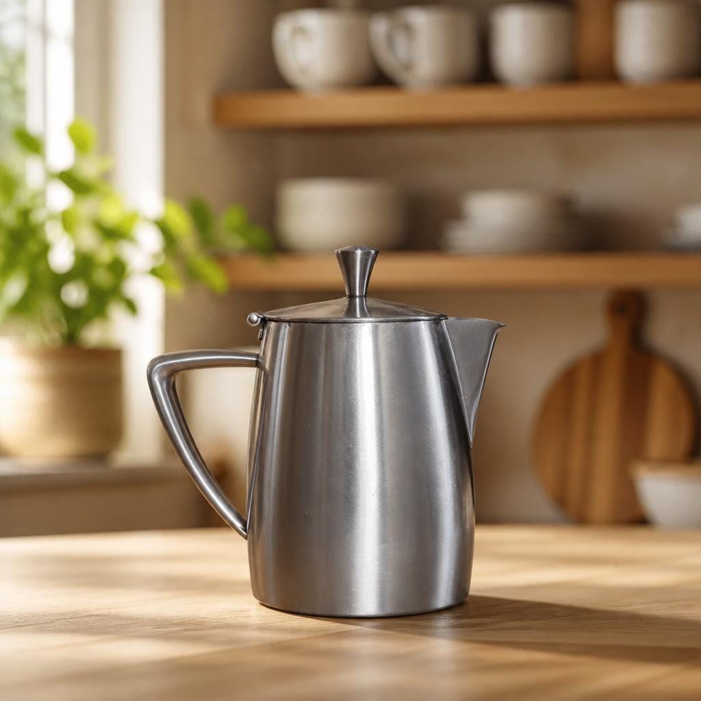 Oneida Stainless Steel Tea Pot - Etsy