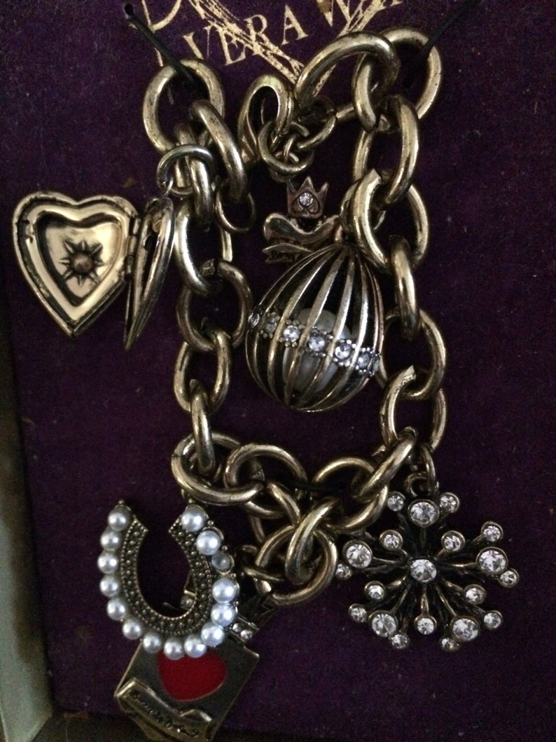 Princess Vera Wang Charm Bracelet Charm Bracelet