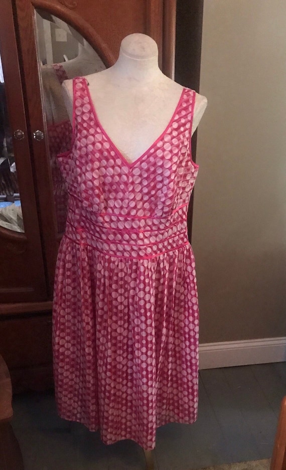 Signature Fifties Style Polka Dot Dress by Robbie 